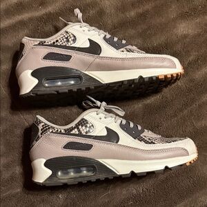 Nike Air Max animal python print shoes